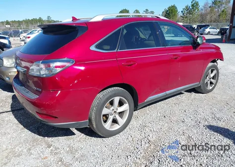 2011 Lexus Rx 350 из США, поврежденный, VIN 2T2BK1BA1BC089676